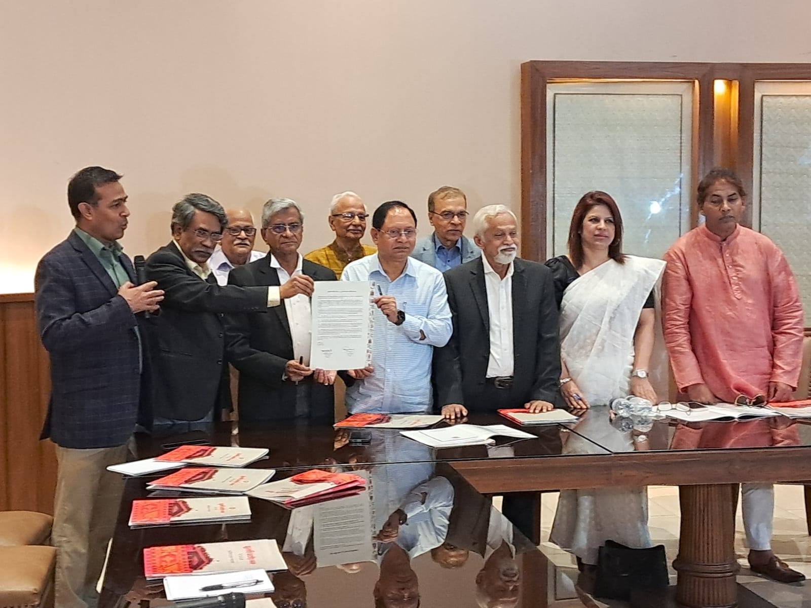 জুলাই সনদে স্বাক্ষর করলো গণফোরাম