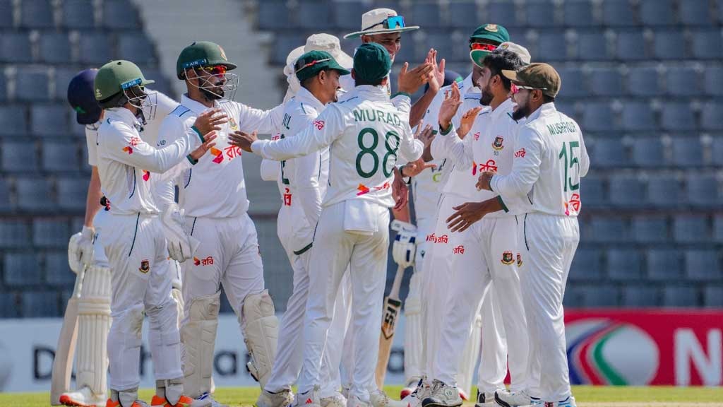 এক ইনিংস ও ৪৭ রানে সিলেট টেস্ট বাংলাদেশের