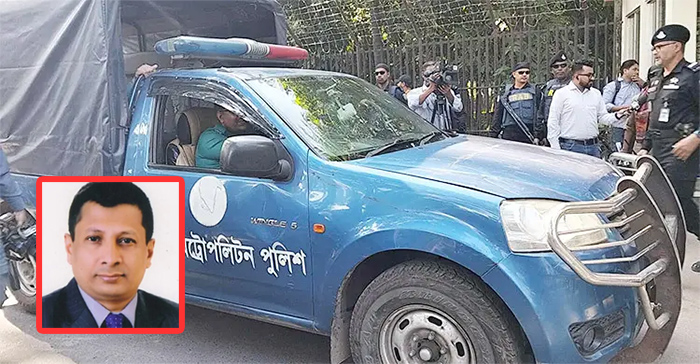 রাজসাক্ষী সাবেক আইজিপি চৌধুরী আবদুল্লাহ আল-মামুনকে আন্তর্জাতিক অপরাধ ট্রাইব্যুনালে আনা হয়েছে