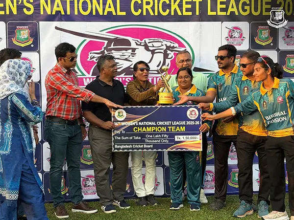 নারী এনসিএলের সপ্তম রাউন্ডে  বরিশালের জয়