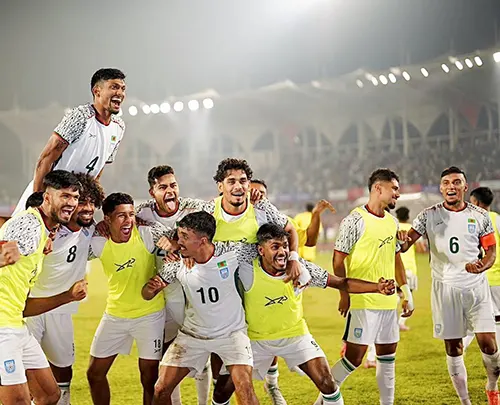 বাংলাদেশের কাছে  ভারতের  ১-০ গোলে হার