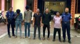 নিষিদ্ধ সংগঠন ছাত্রলীগের ৫ নেতাকর্মী আটক