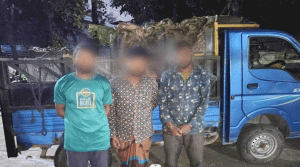 ভারতীয় টমেটোর চালানসহ তিন চোরাকারবারীকে গ্রেপ্তার
