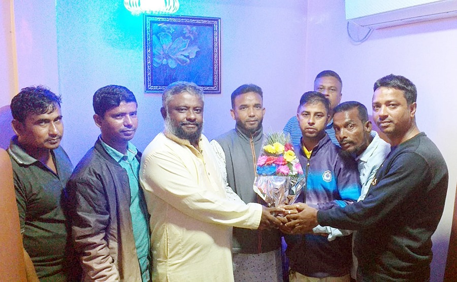 আজিজুর রহমানকে সিলেট মহানগর জাগপা’র শুভেচ্ছা