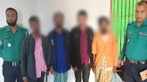 সিলেটের পাঠানপাড়া  থেকে চারজন আটক