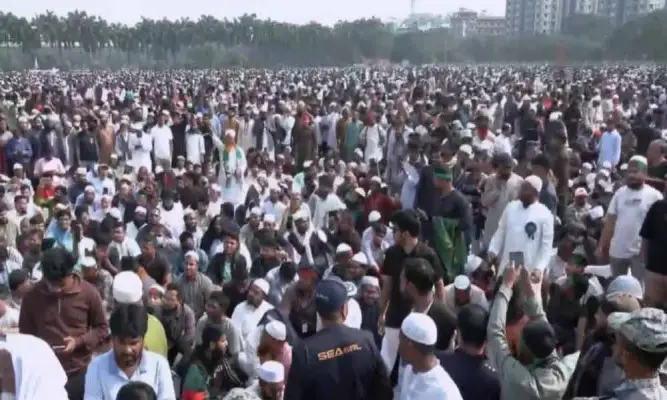 হাদির জানাজা পড়াবেন তার ভাই : লাখো মানুষের ঢল