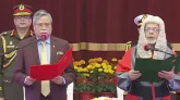 প্রধান বিচারপতি হিসেবে শপথ নিলেন বিচারপতি জুবায়ের রহমান চৌধুরী