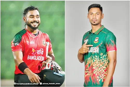 সেরা দশে মোস্তাফিজ লাফ দিলেন ইমন