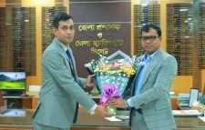 দক্ষিণ সুরমার নবনিযুক্ত উপজেলা নির্বাহী অফিসার ইউএনও এস. এম. অনিক চৌধুরী দায়িত্ব গ্রহণ