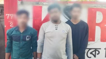 সিলেটে যাত্রীবাহি বাসে তল্লাশি : আ ট ক ৩