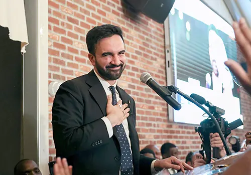 পরিত্যক্ত সাবওয়ে স্টেশনে শপথ নিচ্ছেন জোহরান মামদানি