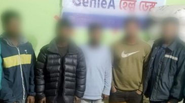 সিলেটের সুলতানপুর থেকে গ্রে*প্তা*র- ৫