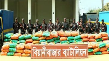 সিলেটে জ*ব্দ ভারতীয় মশলার বড় চালান