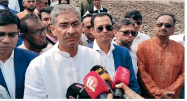 বাঁধ নির্মাণে কোনো দুর্নীতি সহ্য করা হবে না:পানিসম্পদমন্ত্রী শহীদ উদ্দীন চৌধুরী এ্যানি