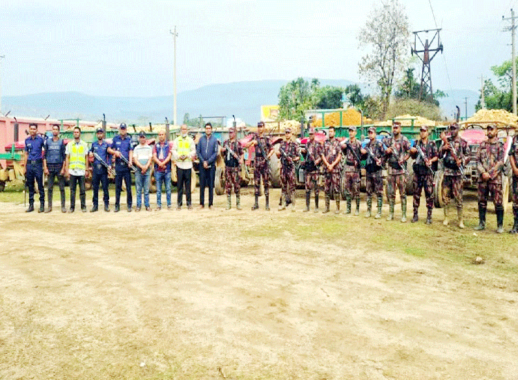 কোম্পানীগঞ্জে পুলিশের উপর হা*ম*লা, আ হ ত ৫