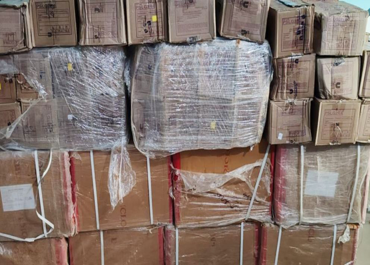 সিলেটে ১২ লাখ টাকার ভারতীয় মাল জব্দ