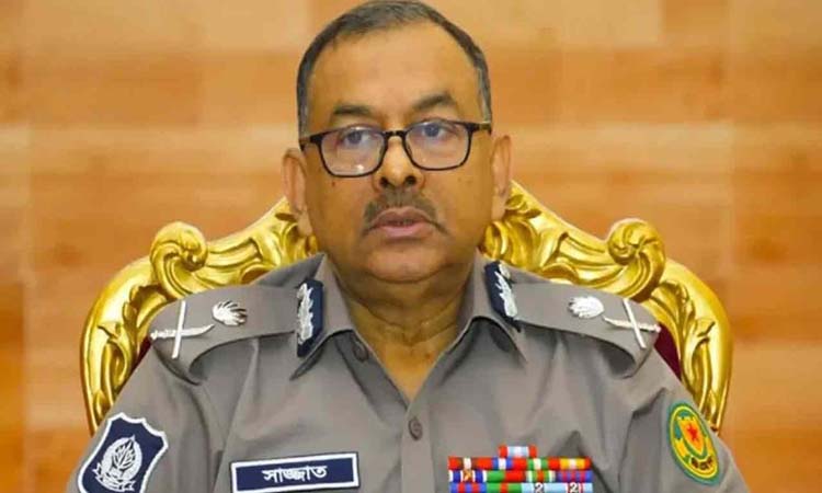 ডিএমপি কমিশনার সাজ্জাতের নিয়োগ বাতিল