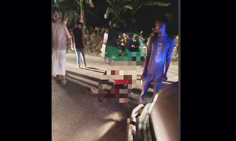 ফেঞ্চগঞ্জে বাস-মোটরসাইকেল দু*র্ঘ*ট*না*য় প্রাণ গেল হৃদয়ের