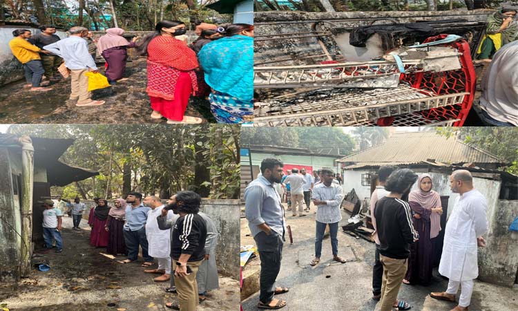 এনসিপি সিলেট মহানগরের কোতোয়ালী থানা কমিটির সংগঠনিক সম্পাদকআফরিণ সুমাইয়ার  বসত ঘরে আ গু ন