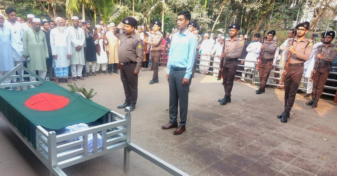 বীর মুক্তিযোদ্ধা আবু সাঈদের ইন্তেকাল, রাষ্ট্রীয় সম্মাননা প্রদান