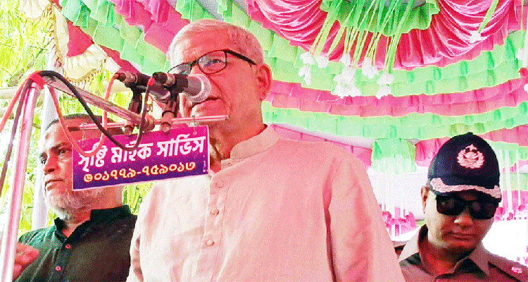 শেখ মুজিবুর রহমানের নির্দেশে মুক্তি*যু*দ্ধ সংঘটিত হয়নি: মাধবপুরে মির্জা ফখরুল