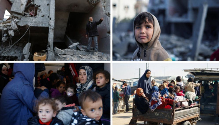 গাজায় লাশের মিছিল, নিহতের সংখ্যা ৭২ হাজার ছাড়ালো