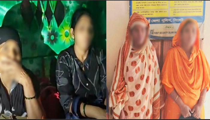 জৈন্তাপুরে পৃথক অভিযানে আ ট ক ৪ নারী