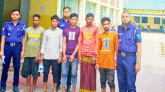 কোম্পানীগঞ্জে মোবাইল কোর্টের অ ভি যা নে ৫ জনের জে ল