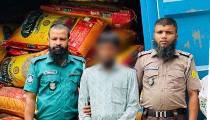 আম্বরখানা থেকে কাভার্ড ভ্যান ভর্তি ‘বুঙ্গার মাল’ আ ট ক