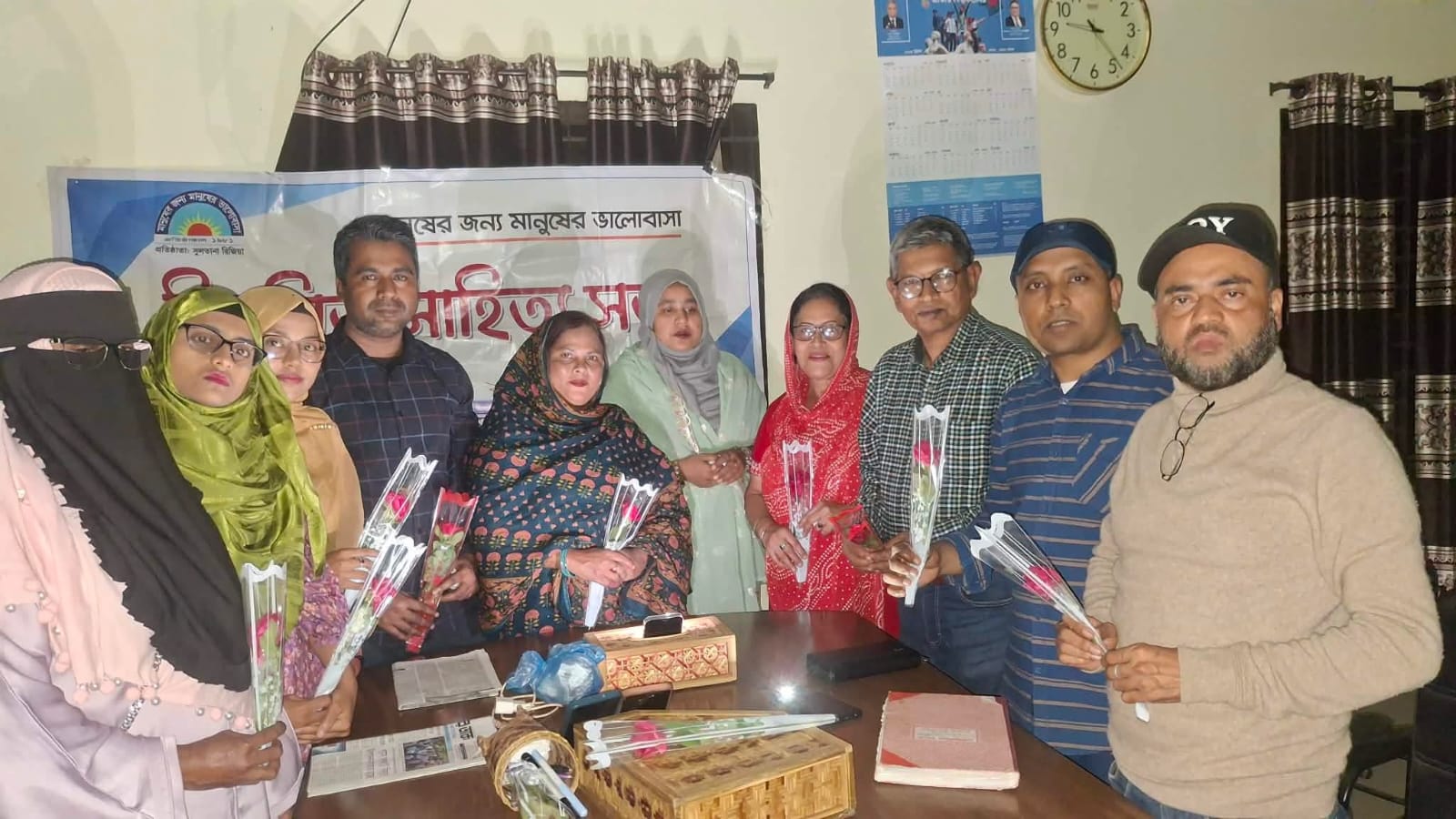 সুরমা নন্দিনীর পুনর্গঠিত কমিটির ‎প্রথম আলোচনা সভা অনুষ্ঠিত