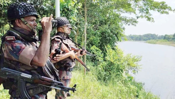 সিলেট সীমান্তে বিএসএফের গু.লি; বিজিবির পাল্টা জবাব