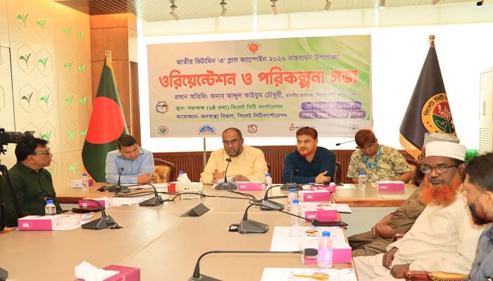 ২৮ জুন সিলেটে ভিটামিন ‘এ’ প্লাস ক্যাম্পেইন, সবার সহযোগীতা চাইলেন সিসিক প্রশাসক