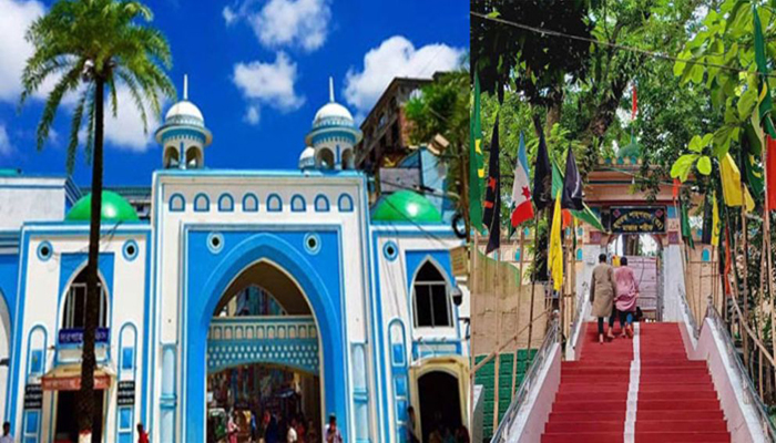 হযরত শাহজালাল ও শাহপরাণ (রহ.) মাজারের দানবাক্সে তালা