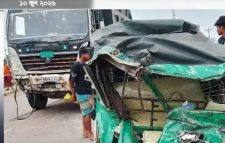 সিলেট-ঢাকা মহাসড়কে দুর্ঘটনায়  দুইজনের প্রাণহানী