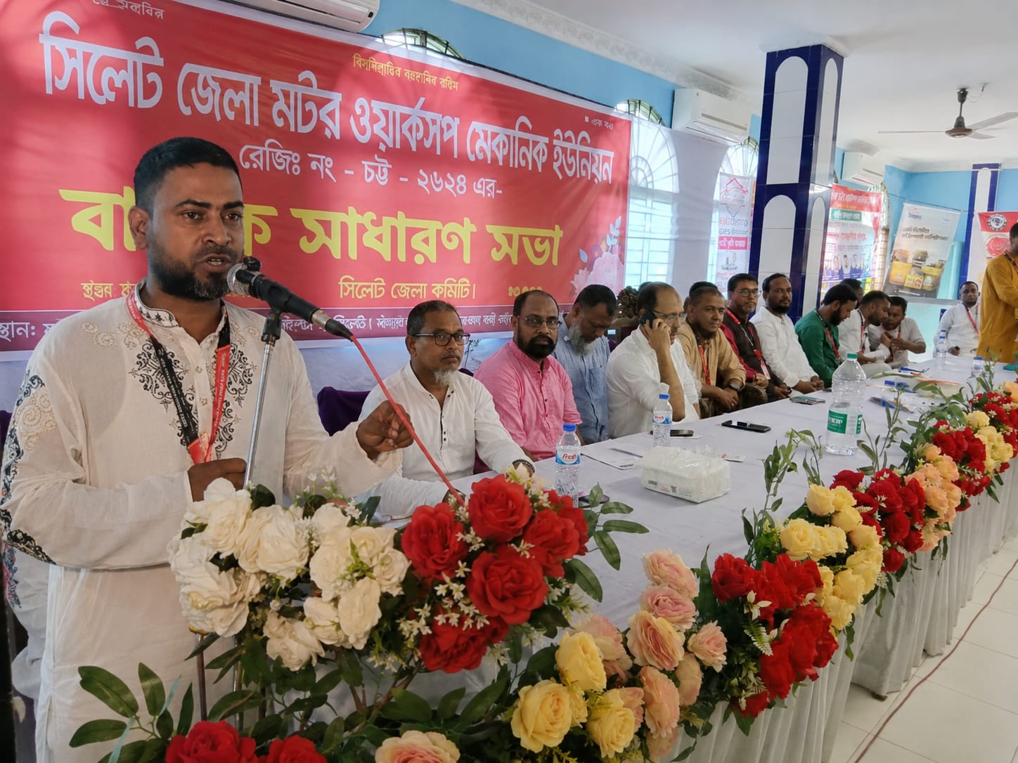 সিলেটে মটর ওয়ার্কশপ মেকানিক ইউনিয়নের বার্ষিক সাধারণ সভা অনুষ্ঠিত