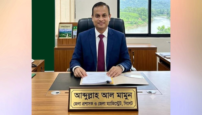 দায়িত্ব নিলেন সিলেটের নতুন জেলা প্রশাসক