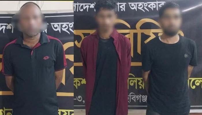 সিলেটে ডা কা তি র শিকার পরিবার, র‌্যাবের হাতে গ্রে ফ তা র ৩