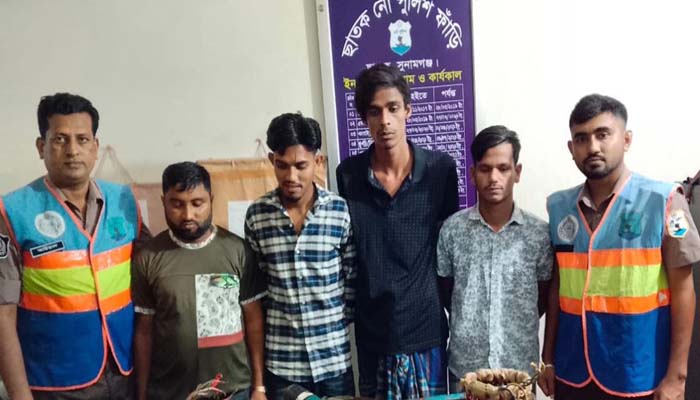 কোম্পানীগঞ্জ থেকে বৈদ্যুতিক মোটর চু রি ছাতকে উ*দ্ধা*র