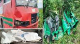 সিলেটে সড়ক দু র্ঘ ট না য় প্রাণ গেল ব্যবসায়ীর