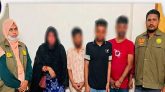 জিন্দাবাজারে আবাসিক হোটেলে অনৈতিক কাজ, আ ট ক ৪ যুবক- যুবতী