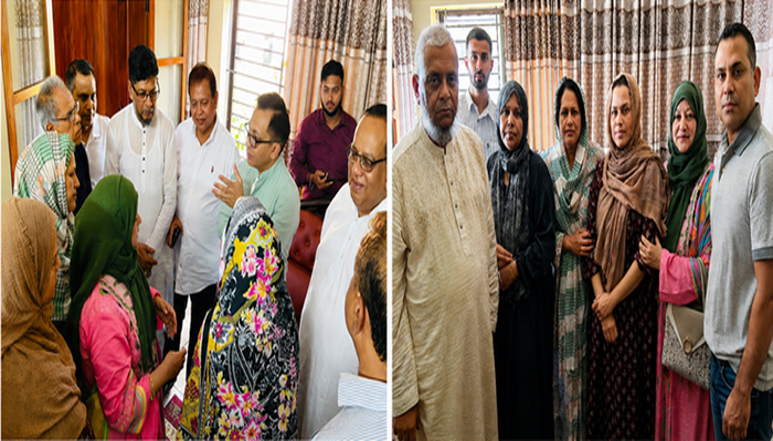 সিলেটে খু*ন হওয়া সাত্তার-সুরাইয়ার বাসায় মন্ত্রী মুক্তাদির- আরিফ