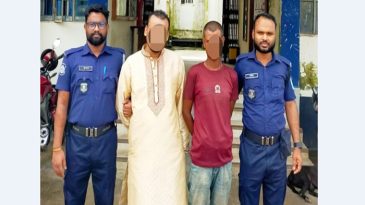 জকিগঞ্জে গ্রে প্তা র সুহেল- মিজানুর