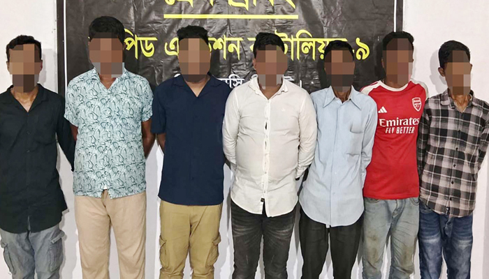 সিলেটের কদমতলী থেকে আ ট ক ৭ জন