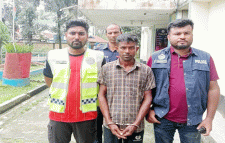 শাল্লায় ওয়ারেন্টভুক্ত আ সা মী তাজেল গ্রে*ফ*তা*র