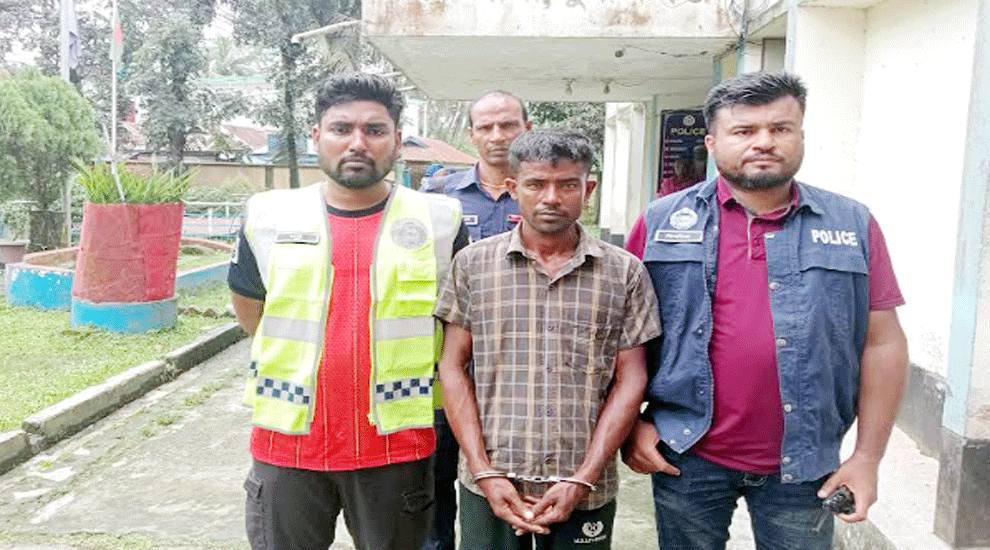 শাল্লায় ওয়ারেন্টভুক্ত আ সা মী তাজেল গ্রে*ফ*তা*র