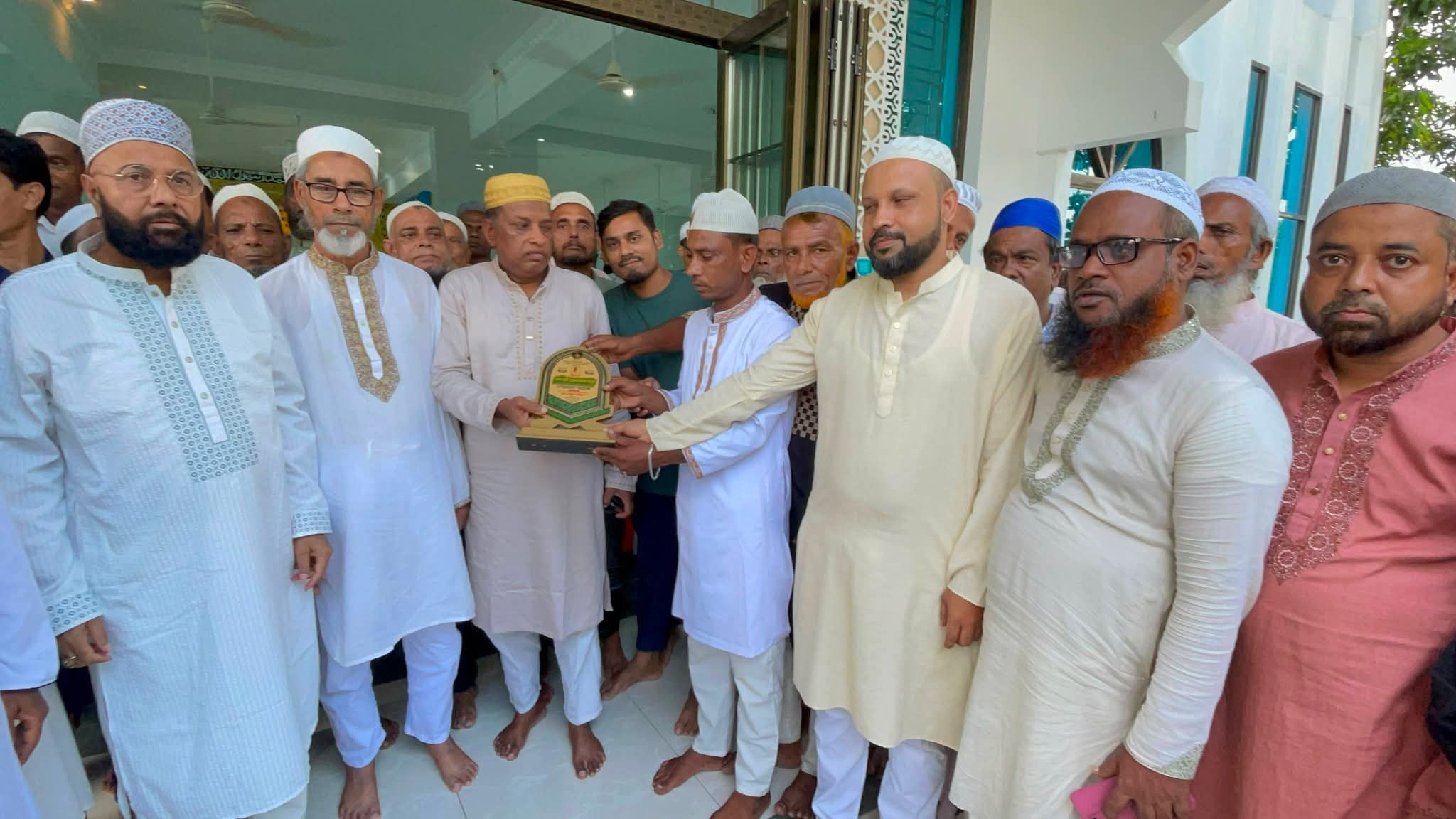 দক্ষিণ সুরমায় তেলিপাড়া জামে মসজিদের উদ্বোধন