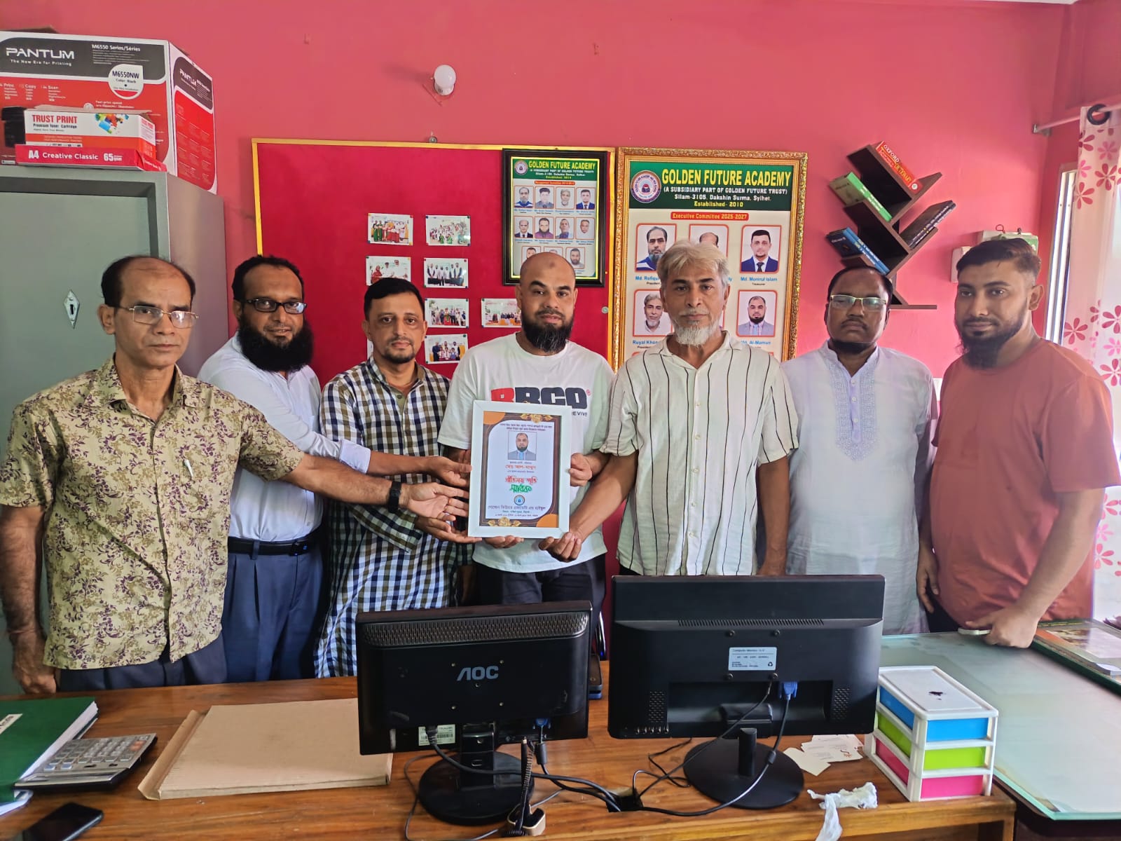 গোল্ডেন ফিউচার একাডেমি অ্যান্ড হাইস্কুল-এ আনন্দঘন আয়োজন