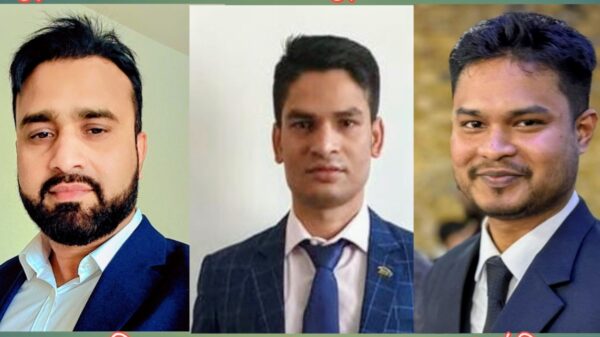 যুক্তরাজ্য কভেন্ট্রি যুবদলের নবগঠিত কমিটির সভাপতি  আলীম সম্পাদক কামাল 