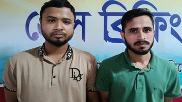 সিলেটে গ্রাহকের গোপনে ভিডিও ধারণ, দুই রেস্টুরেন্টকর্মী গ্রে ফ তা র