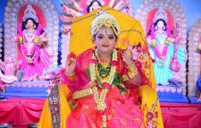 দুর্গাপূজার অষ্টমীর দিনে সিলেটের দক্ষিণ সুরমায় কুমারী পূজা অনুষ্ঠিত